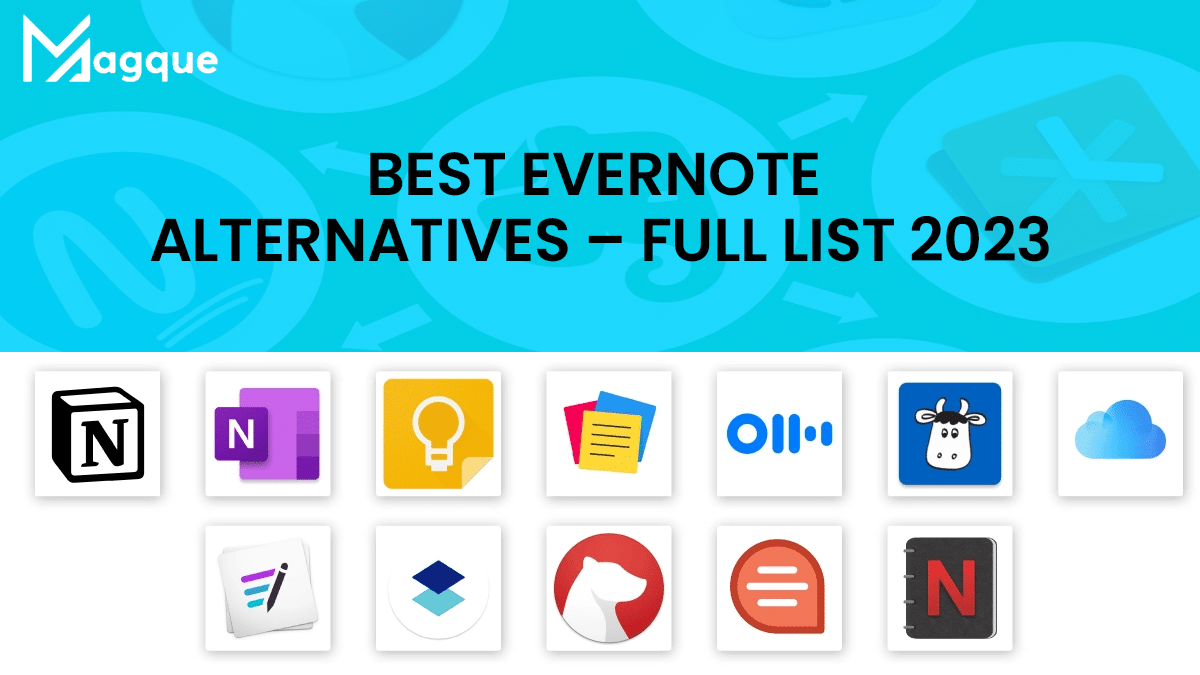Best Evernote Alternatives – Full List 2023
