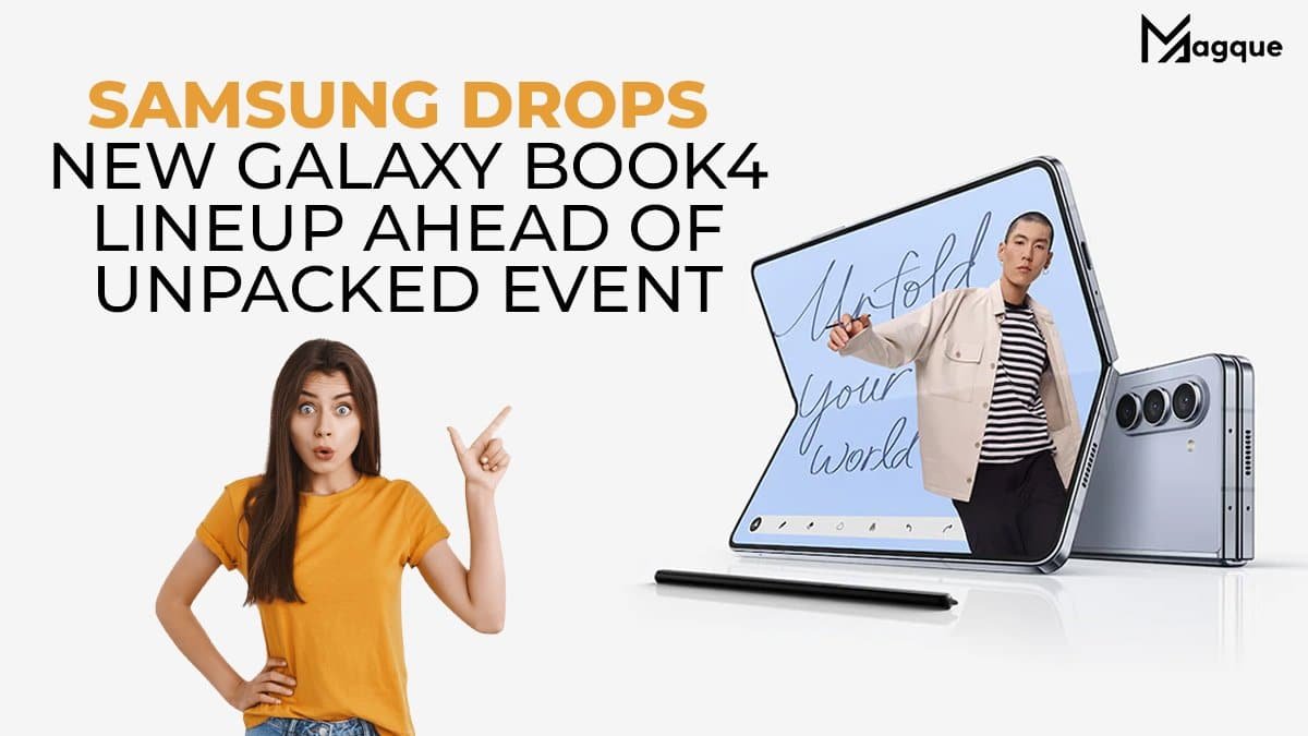 Samsung Drops New Galaxy Book4 Lineup Ahead of Unpacked Event